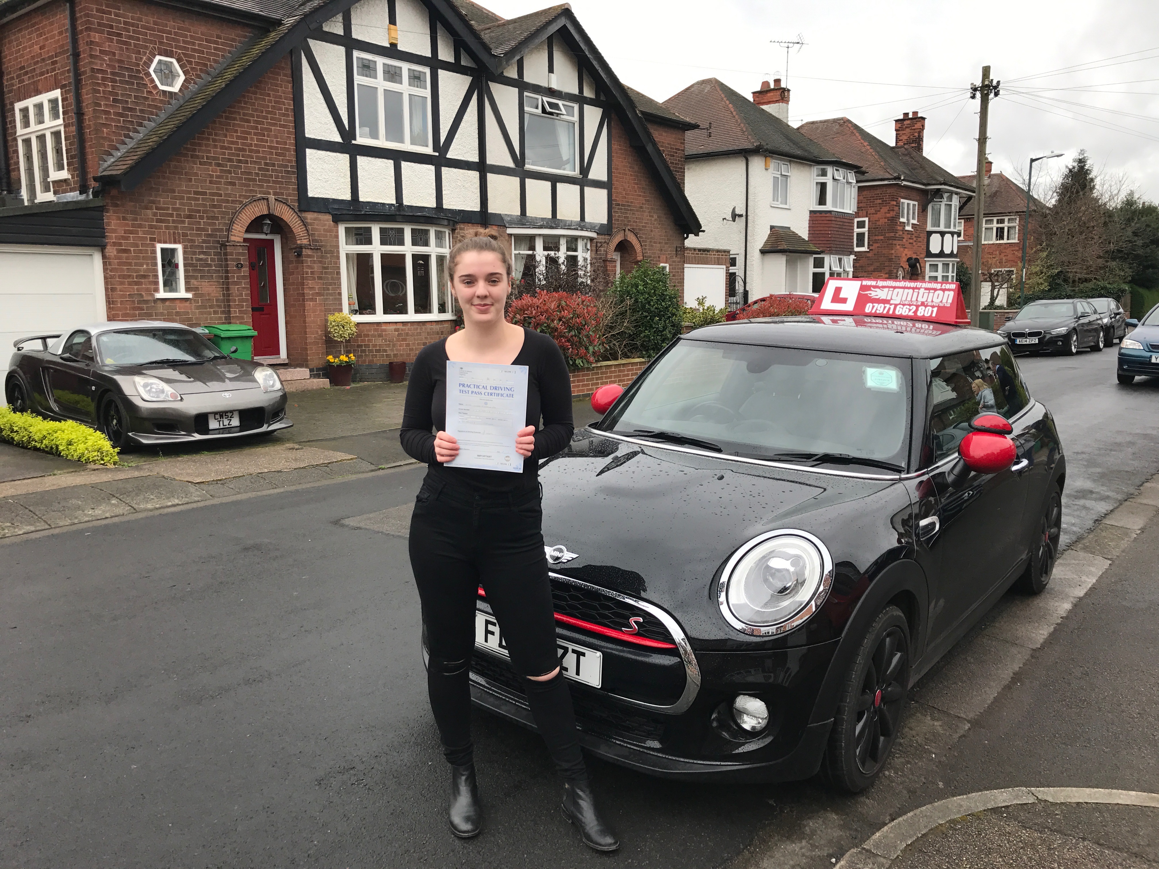 Well done Nicole on a great pass!