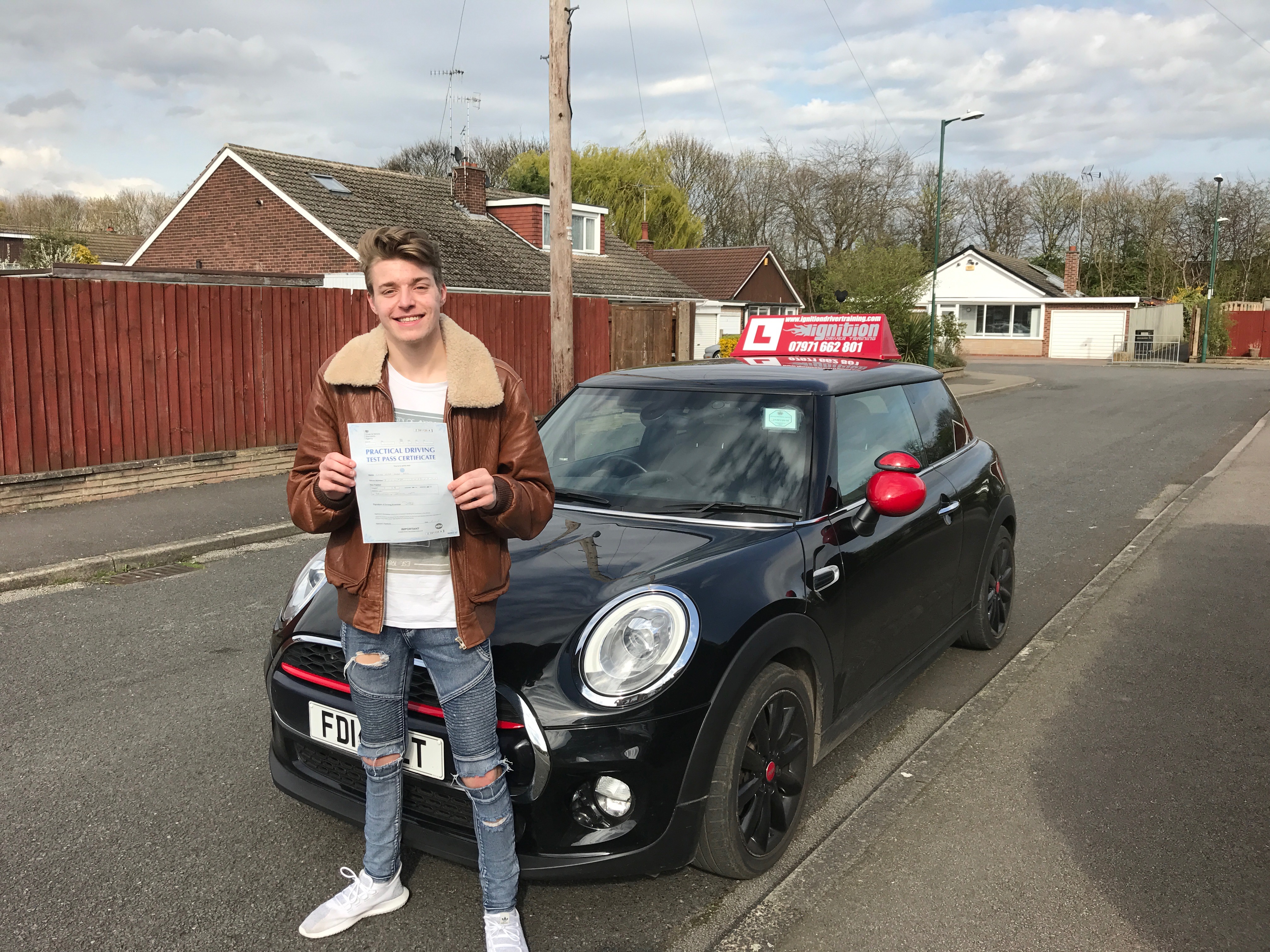 Its a first time pass for Luke!