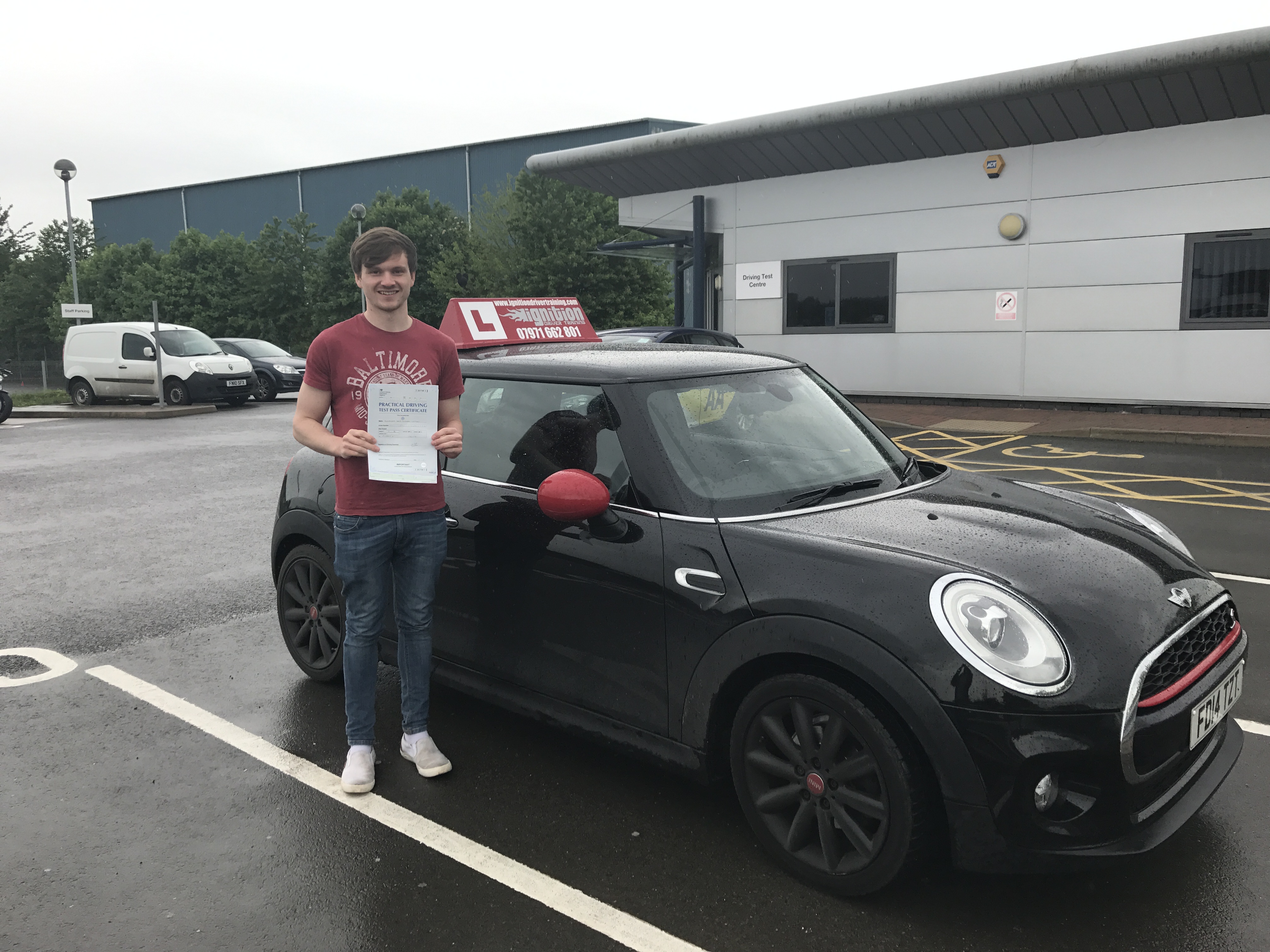 Congratulations Alex on passing first time!