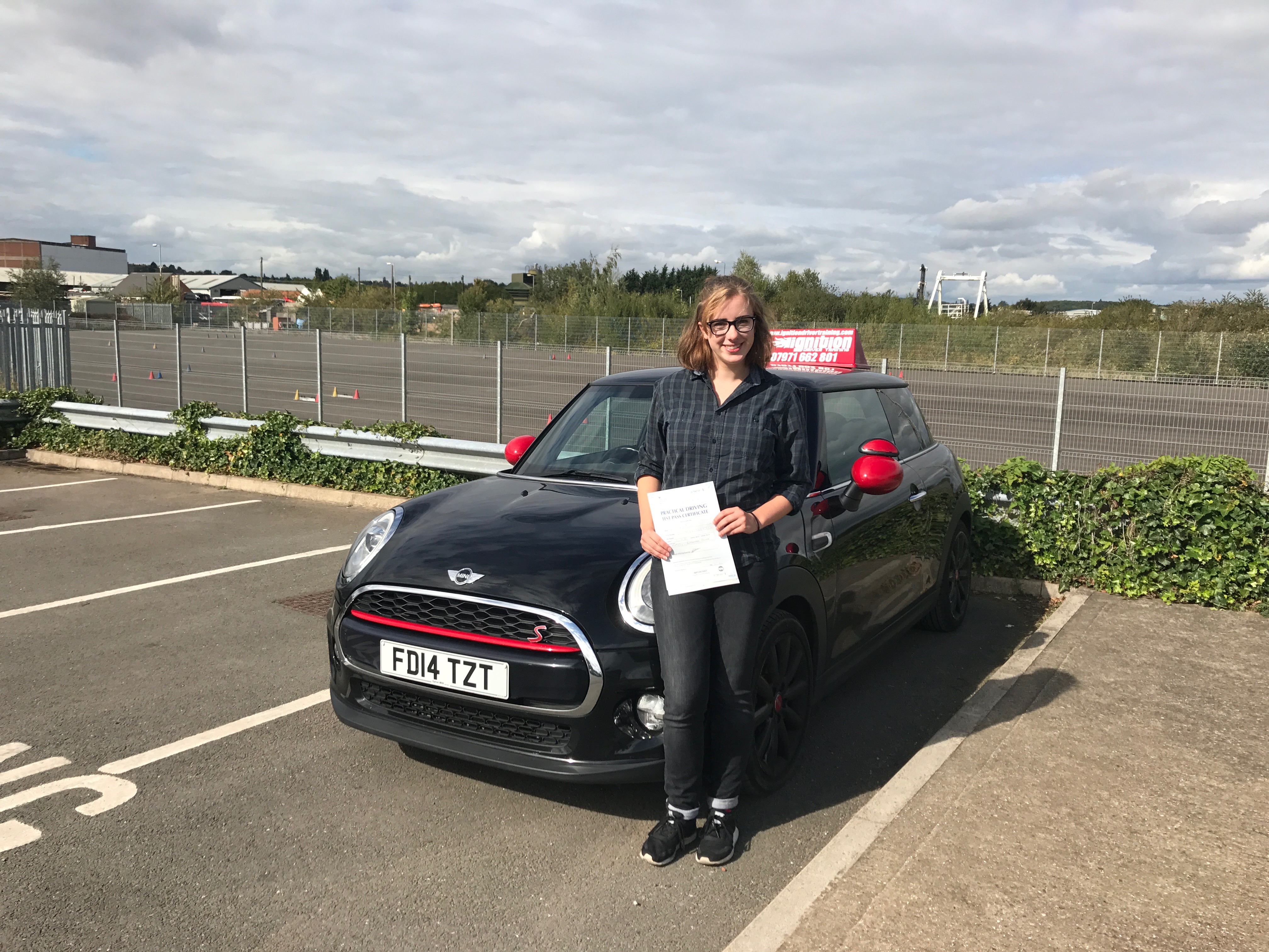 Emily has passed first time!