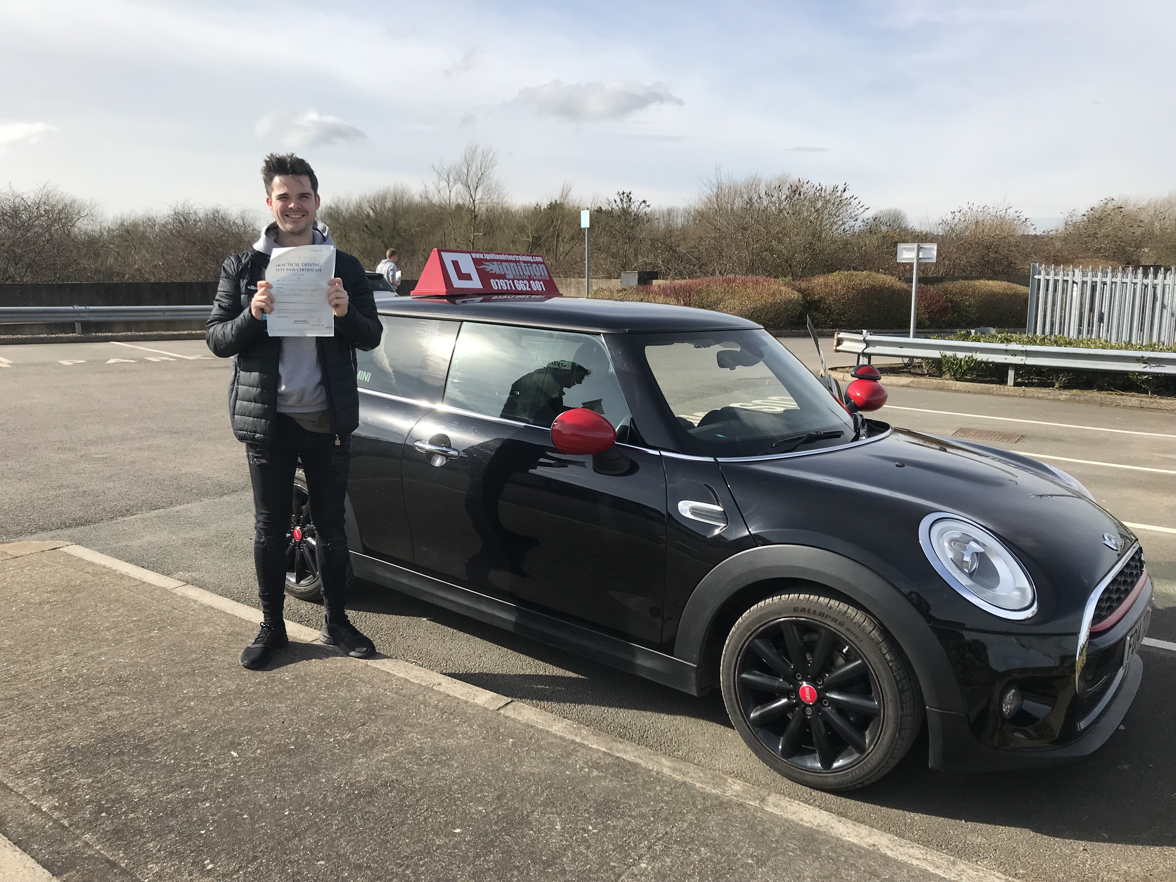 Kyle has passed first time!