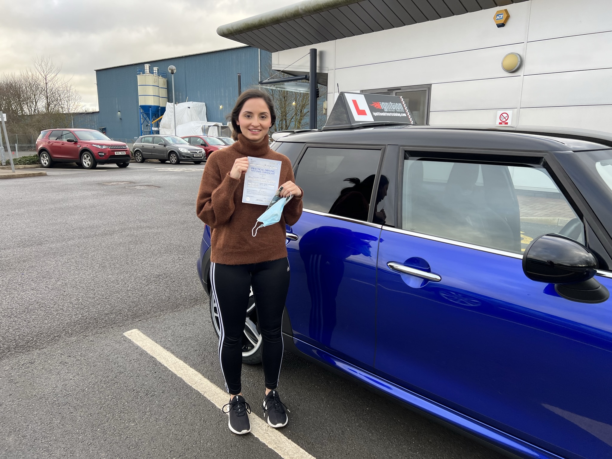 Hannah passed first time!