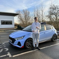 Matthew passed first time!