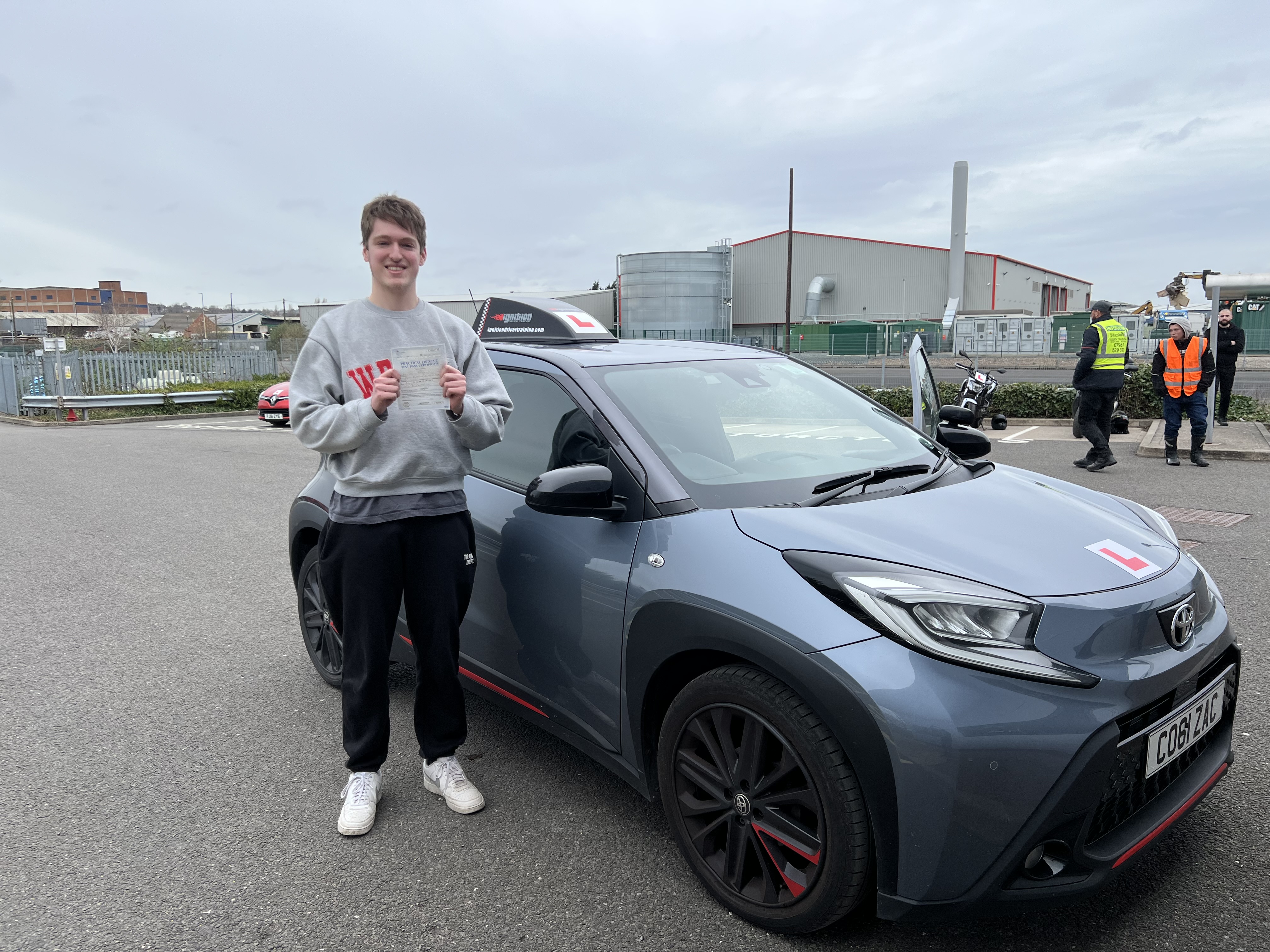 Oscar passed first time!