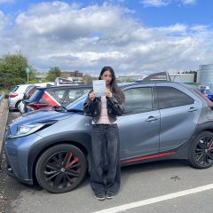 Zaara passed first time!