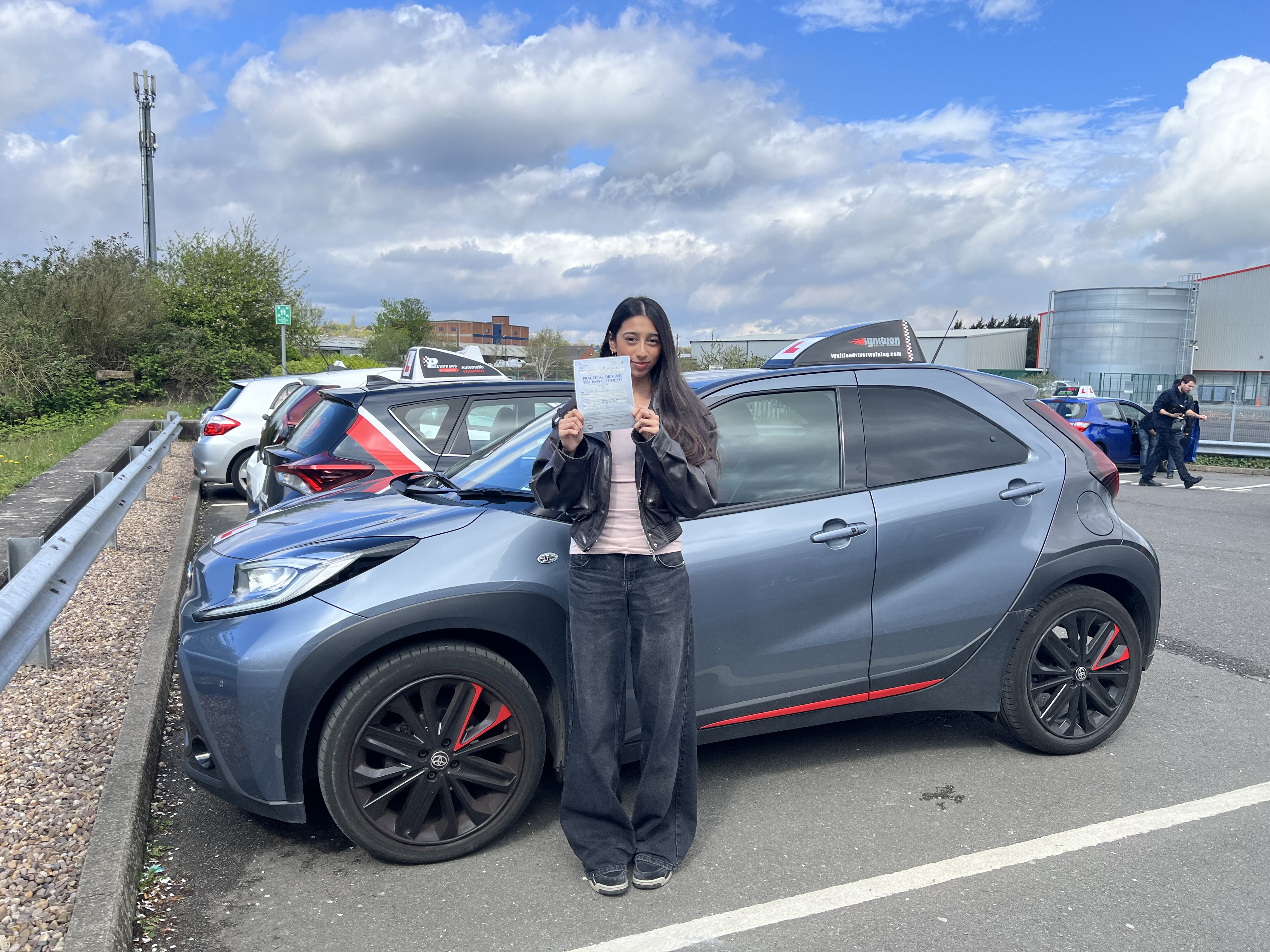 Zaara passed first time!