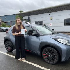 Ella passed first time!